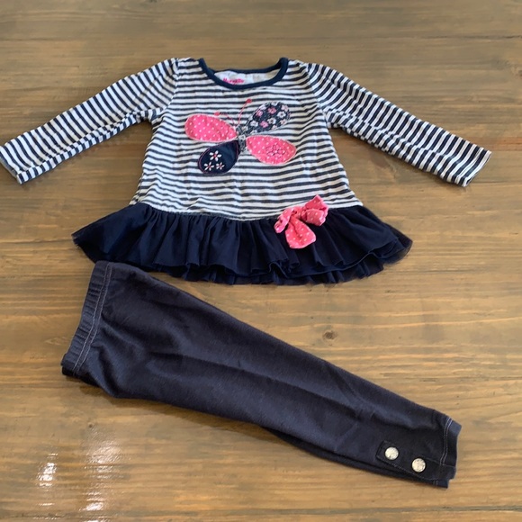 Nannette kids outfit. Size 2t.